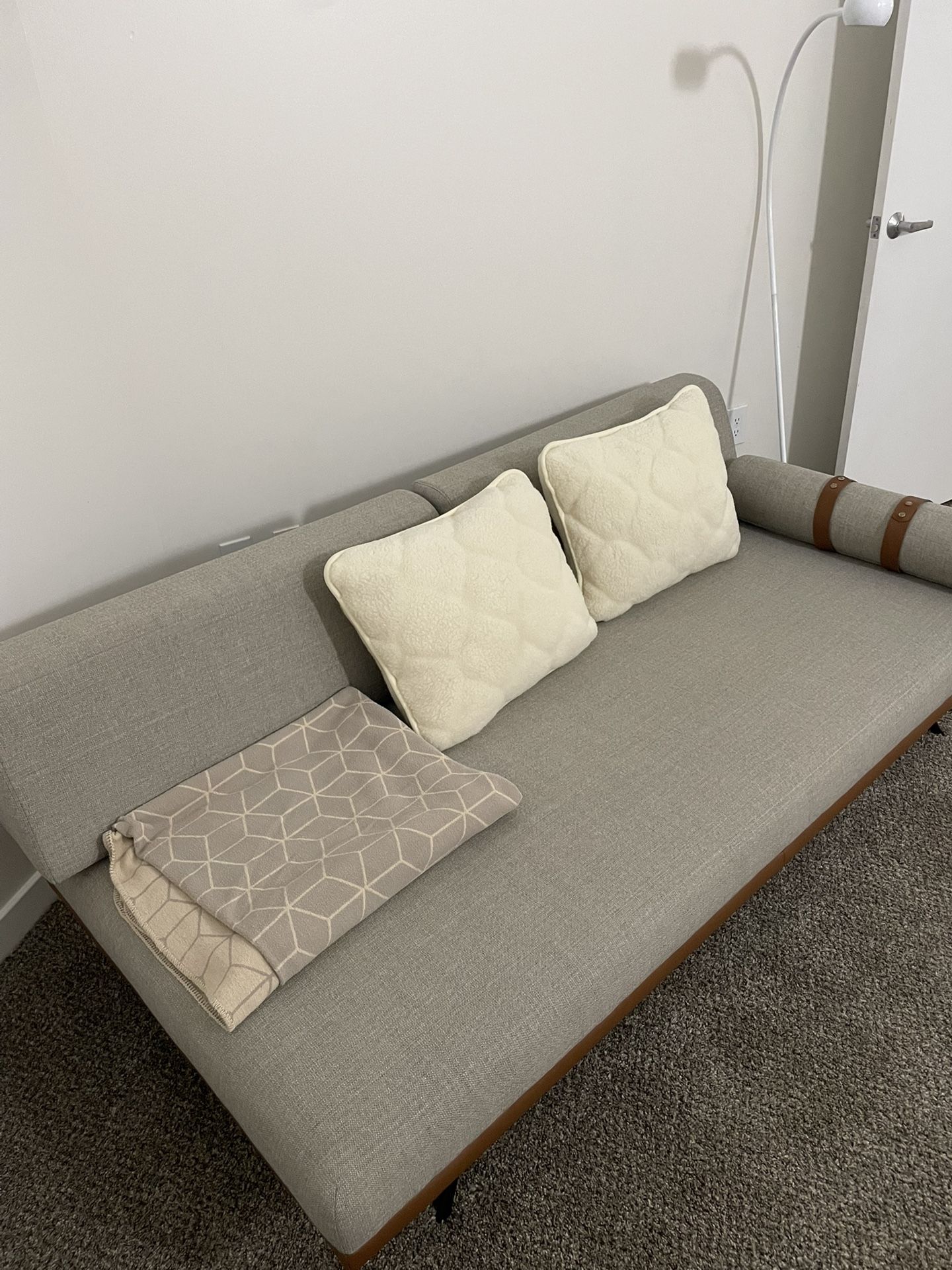 81” Upholstered Sleeper Sofa