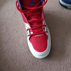 Red White And Blue Jordans 