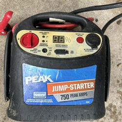 Peak Jump Starter 750 amps