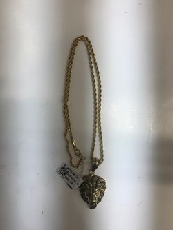 26” Men Chain With Pendant