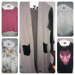Women's 2x Shirts 