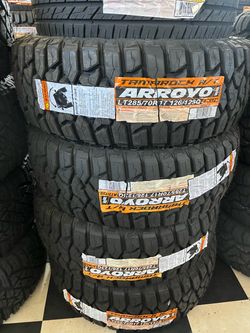 📲✔️Lt285/70/17 Vendo set de Llantas Nuevas arroyo rt
