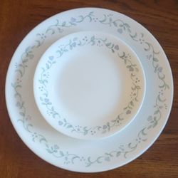 Corelle Country Cottage 5-Piece Plate Set – Made in USA – No Chips