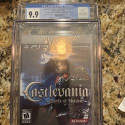Castlevania: Lords of Shadow Sony PlayStation 3, 2010, Complete CGC Graded 9.9