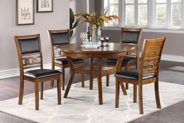 Brown Dining Table Set 