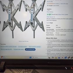 X Chock Wheel Stabilizer Pair For RV 