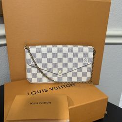 Louis Vuitton Felicie with Gold Chain