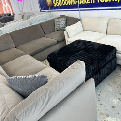 Stunning Cozy Nice Sectional