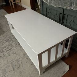 White Coffee Table