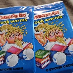 Garbage Pail Kids Series Book Worms 2pk 