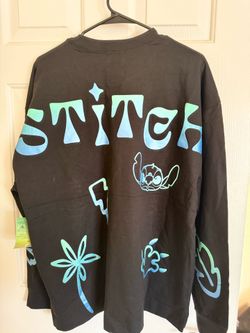 Disney Parks Stitch 626 Pullover Celebration Crew New Size L