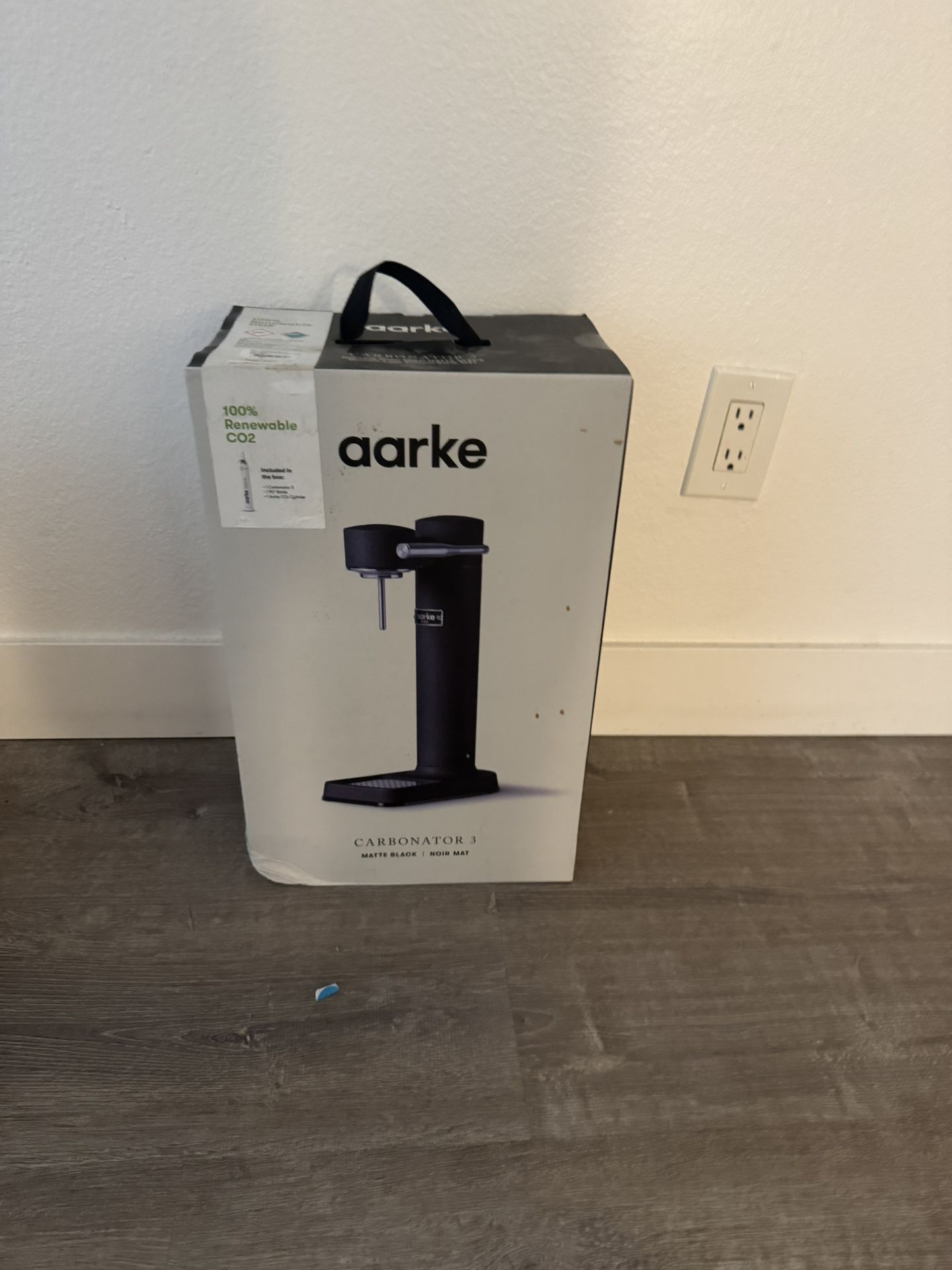 Premium Carbonator -Sparkling & Seltzer Water Maker-Soda Maker (negro mate) 