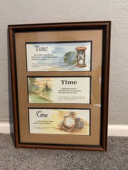 "Time" - Psalm 90:12, Proverbs 3:9-10, Ephesians 5:16