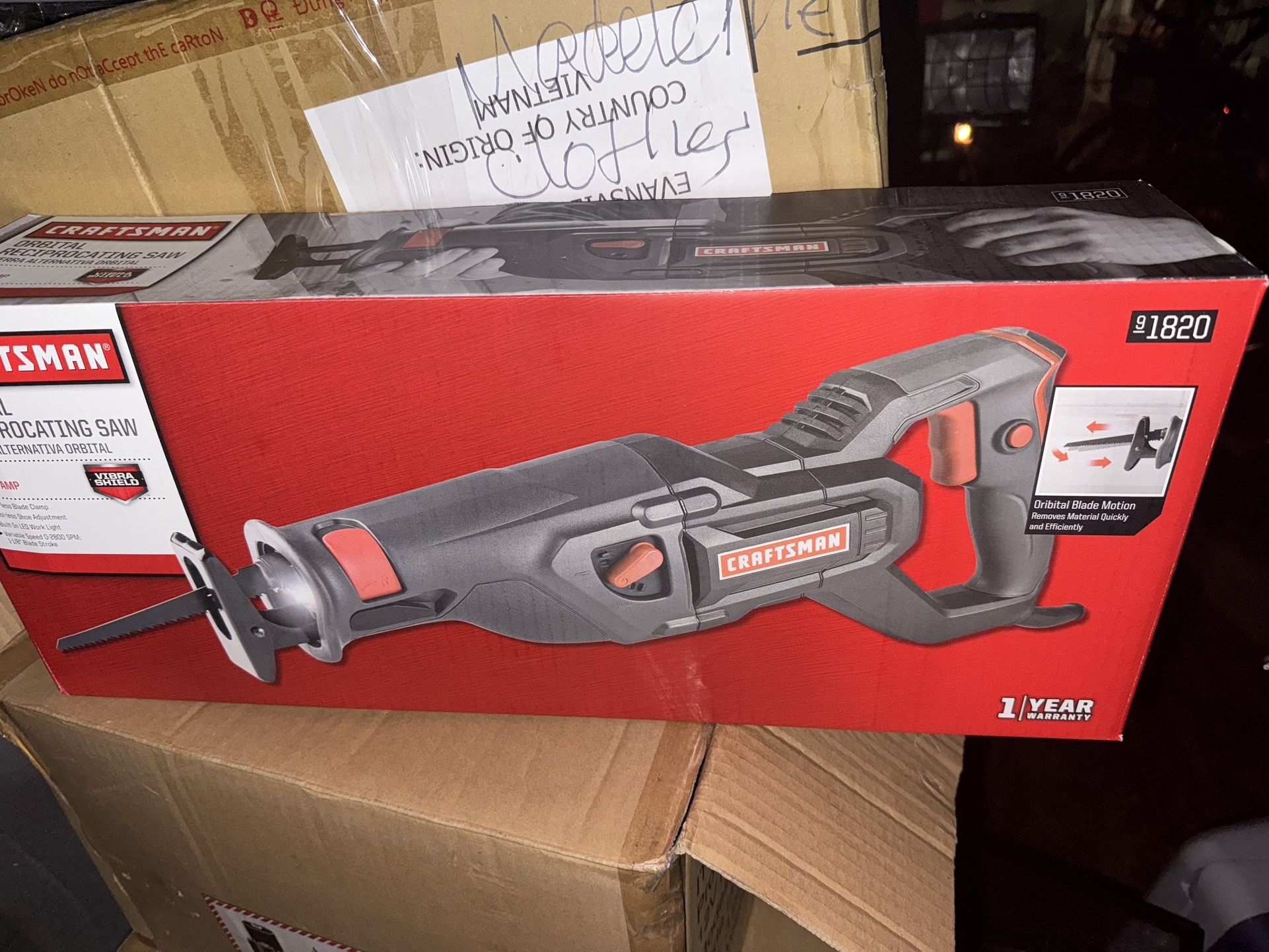 Orbital reciprocating Saw