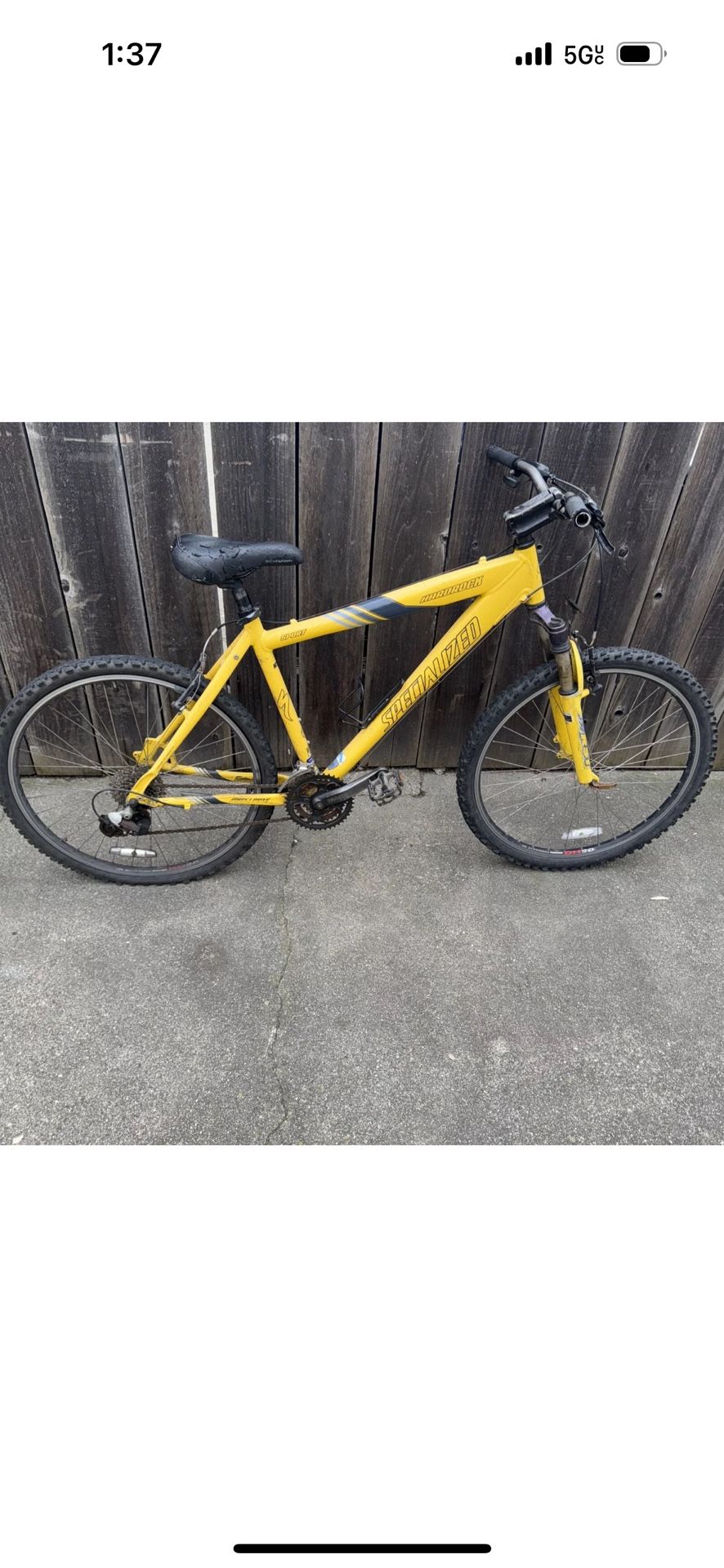 Specialized Yellow Mountain Bike
