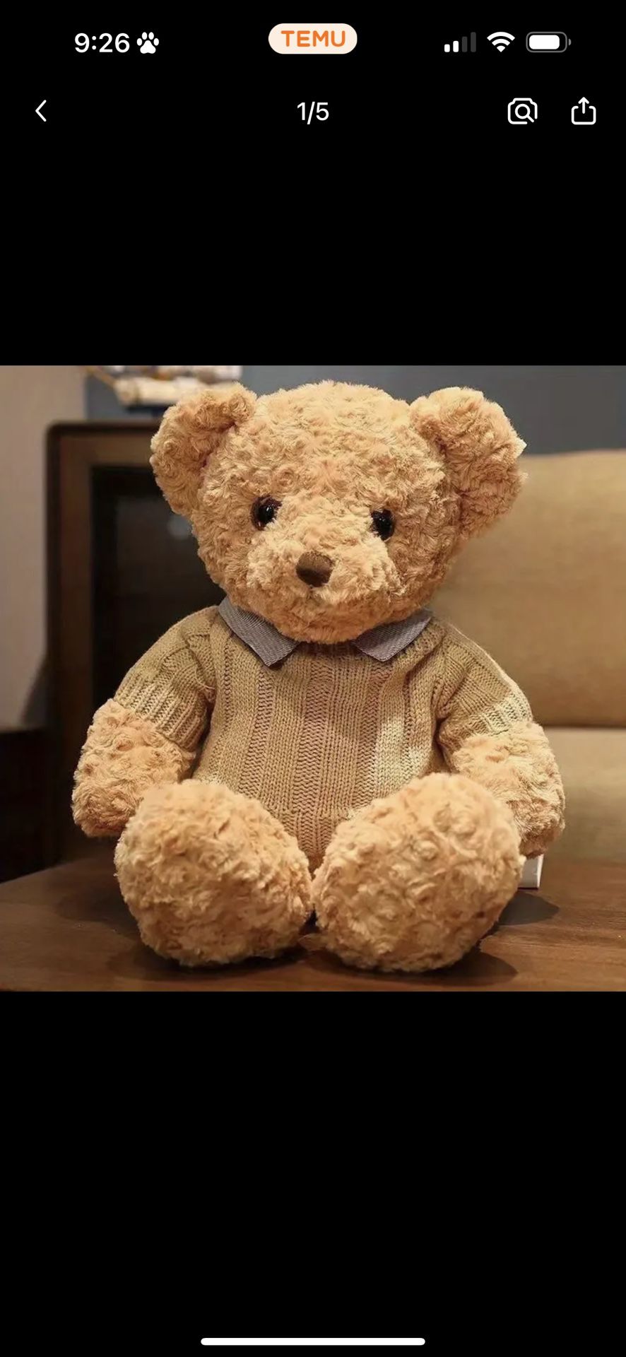 Teddy bear.! 