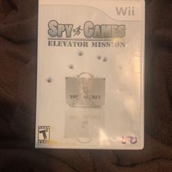 Spy Games Elevator Mission Wii