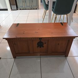 Rustic Solid Wood Chest