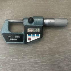 Mitutoyo 0-1” Digital Micrometer No.293-766-10 Japan Made Machinist Tool