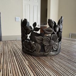 Three Wick Candle Holder