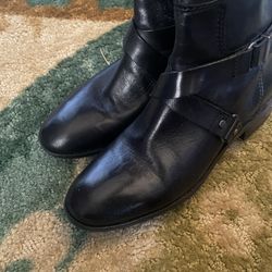 Black Leather Boots