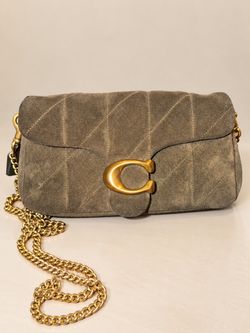 Olive Green Coach Bag