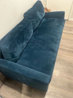 blue couch