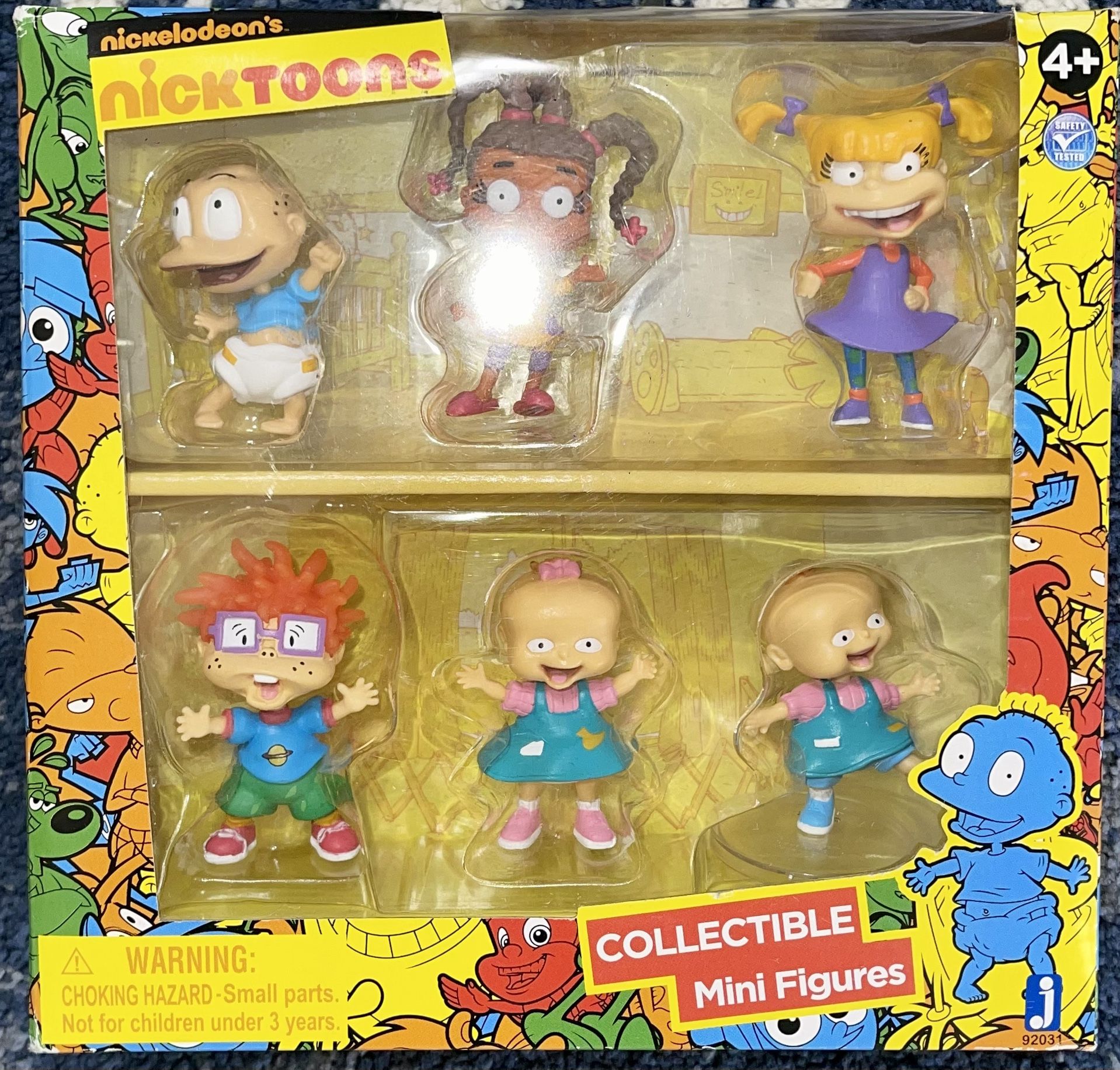 Nickelodeon Rugrats Collectable 2in Figurine Set