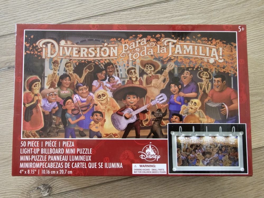 Coco Puzzle With Light Up Billboard