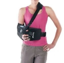 Shoulder brace + sling - $70 - rotator cuff surgery