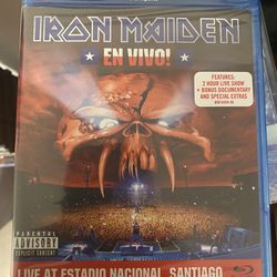 Iron Maiden “En Vivo” Live On Blue ray 