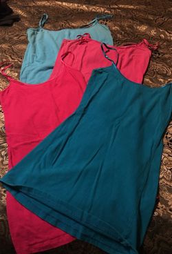 Tank tops size S sold separate