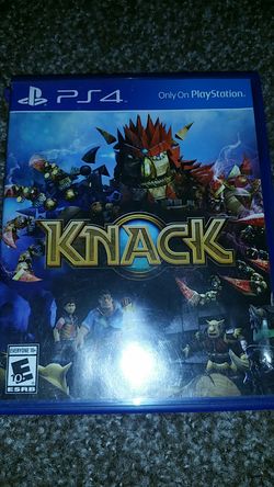 Knack Ps4 game