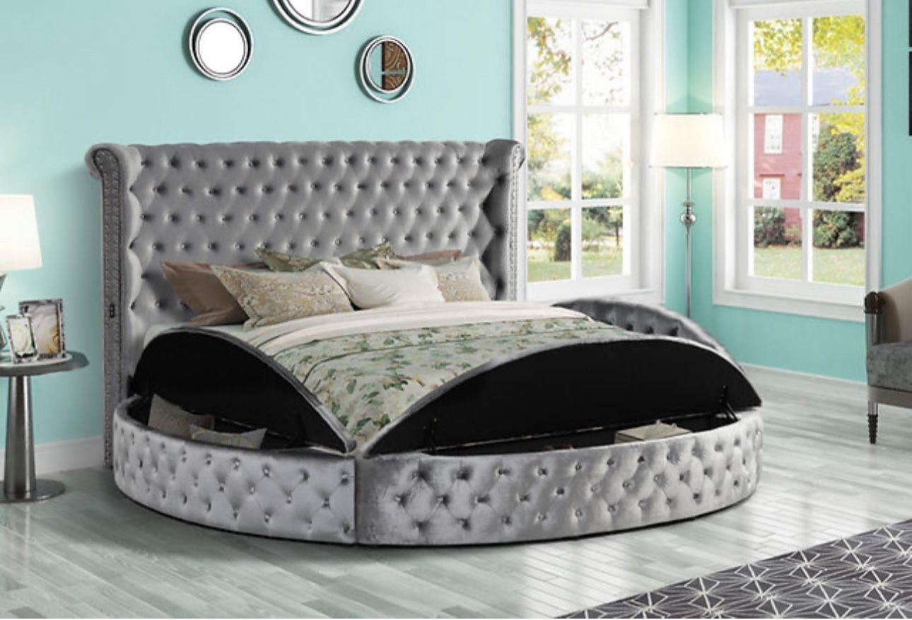 NEW QUEEN AND KING SIZE STORAGE BED WITH MATTRESS AND FREE DELIVERY