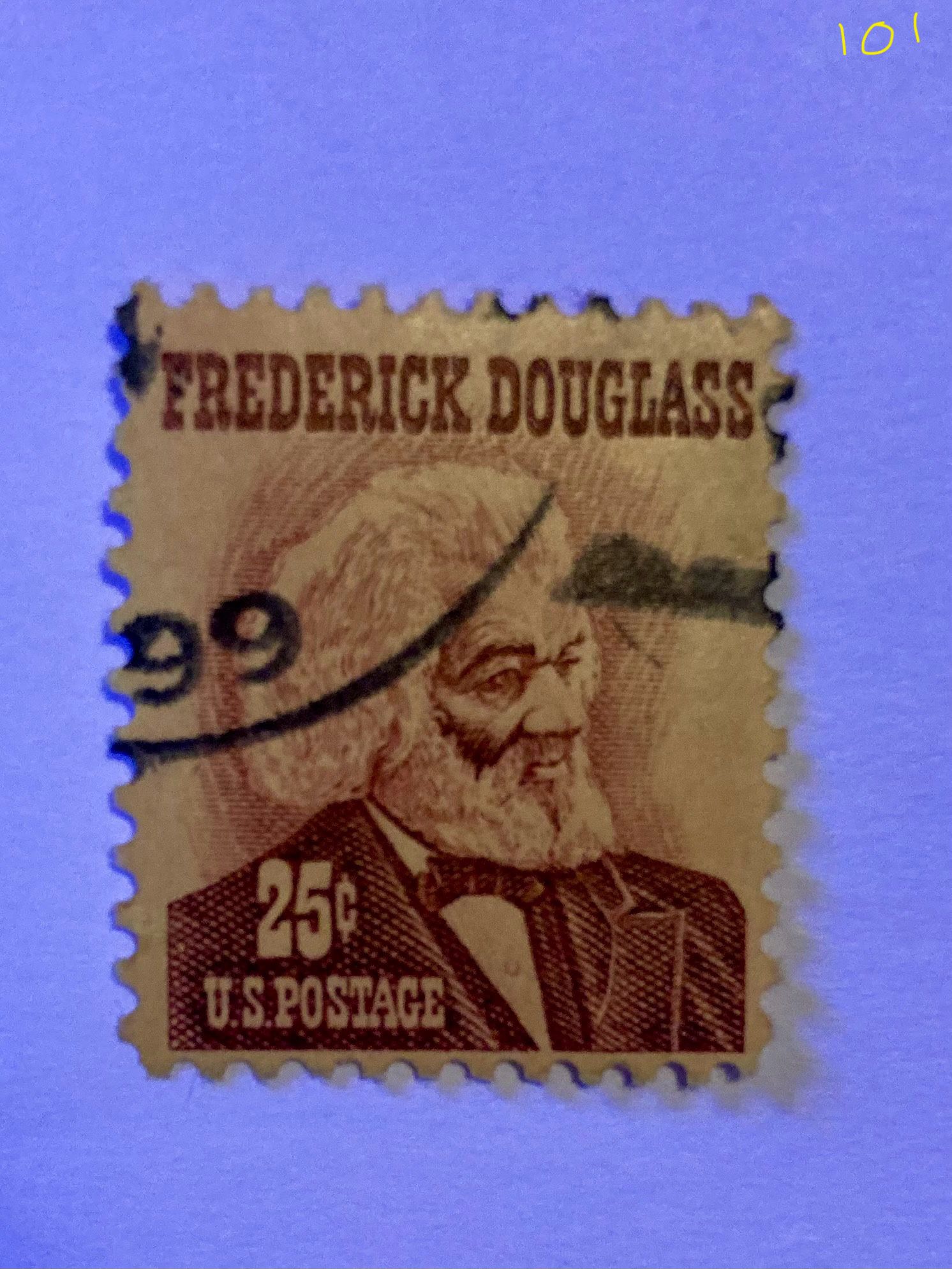Scott 1290b, Frederick Douglass 1967 Worth 25 Cent Good Canceled Condition