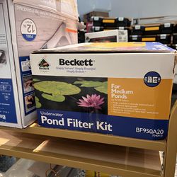Pond Filter Kit & Underwater Lights
