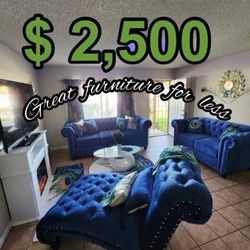 Sofa Loveseat And Chaise Brand New