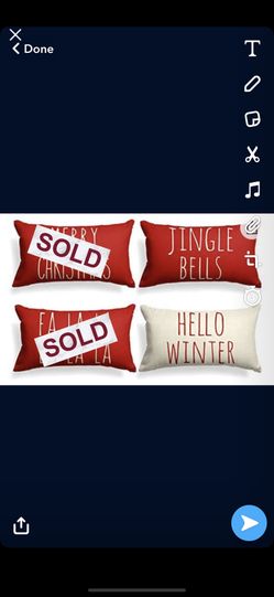 Christmas Throw Pillow Covers