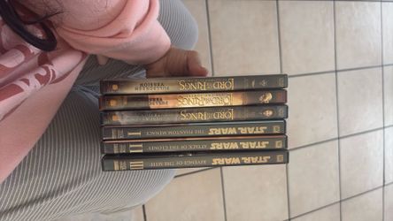 Lord of the rings trilogy/Star Wars trilogy bundle