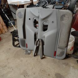 Inner and Outer Manual Door Panels For A Late 90's Chevy  Truck 