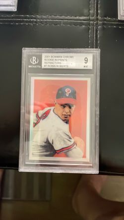 2001 Bowman chrome trading card