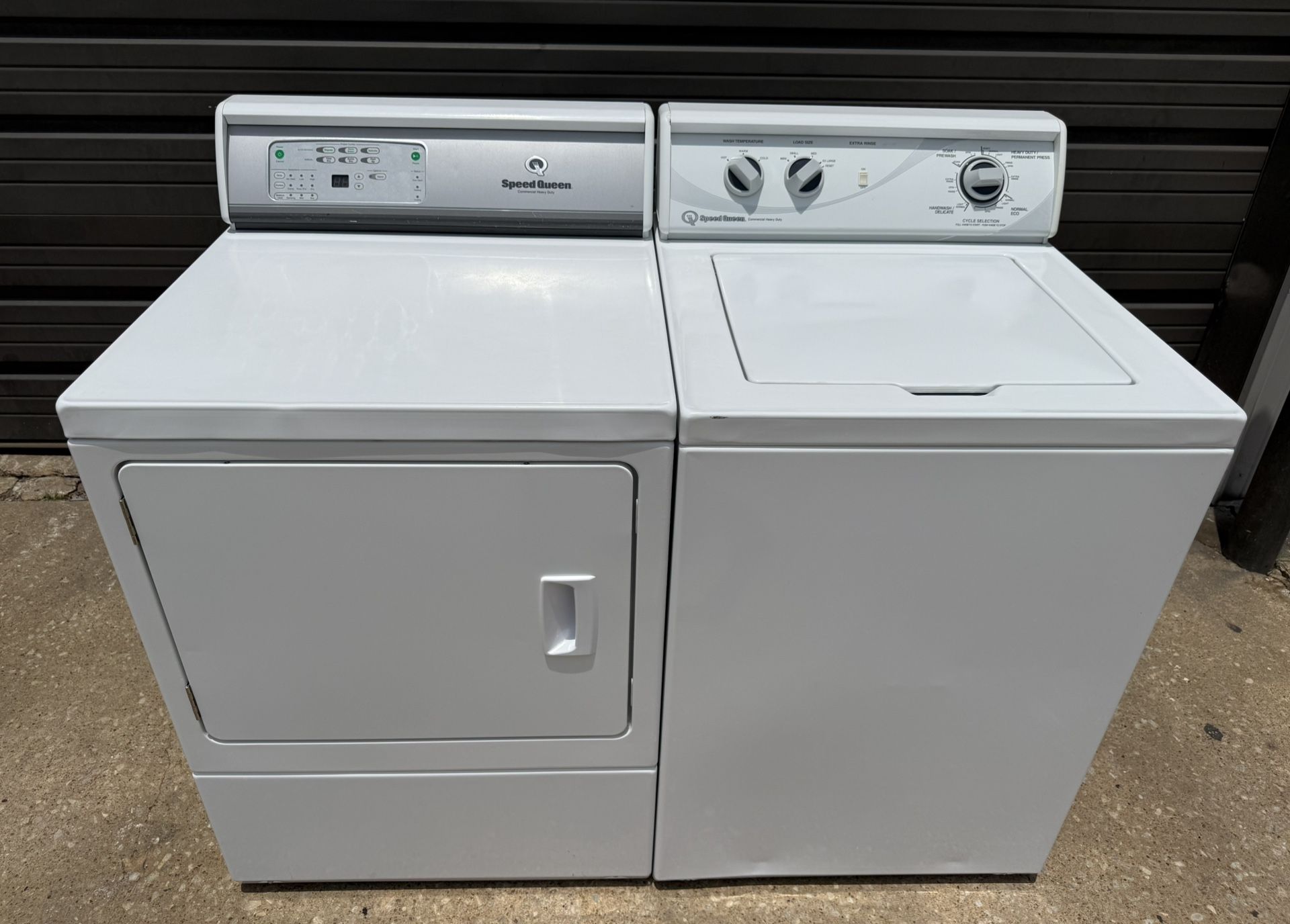 Speed Queen Commercial Heavy Duty Top Load Washer/Electric Dryer (can deliver)
