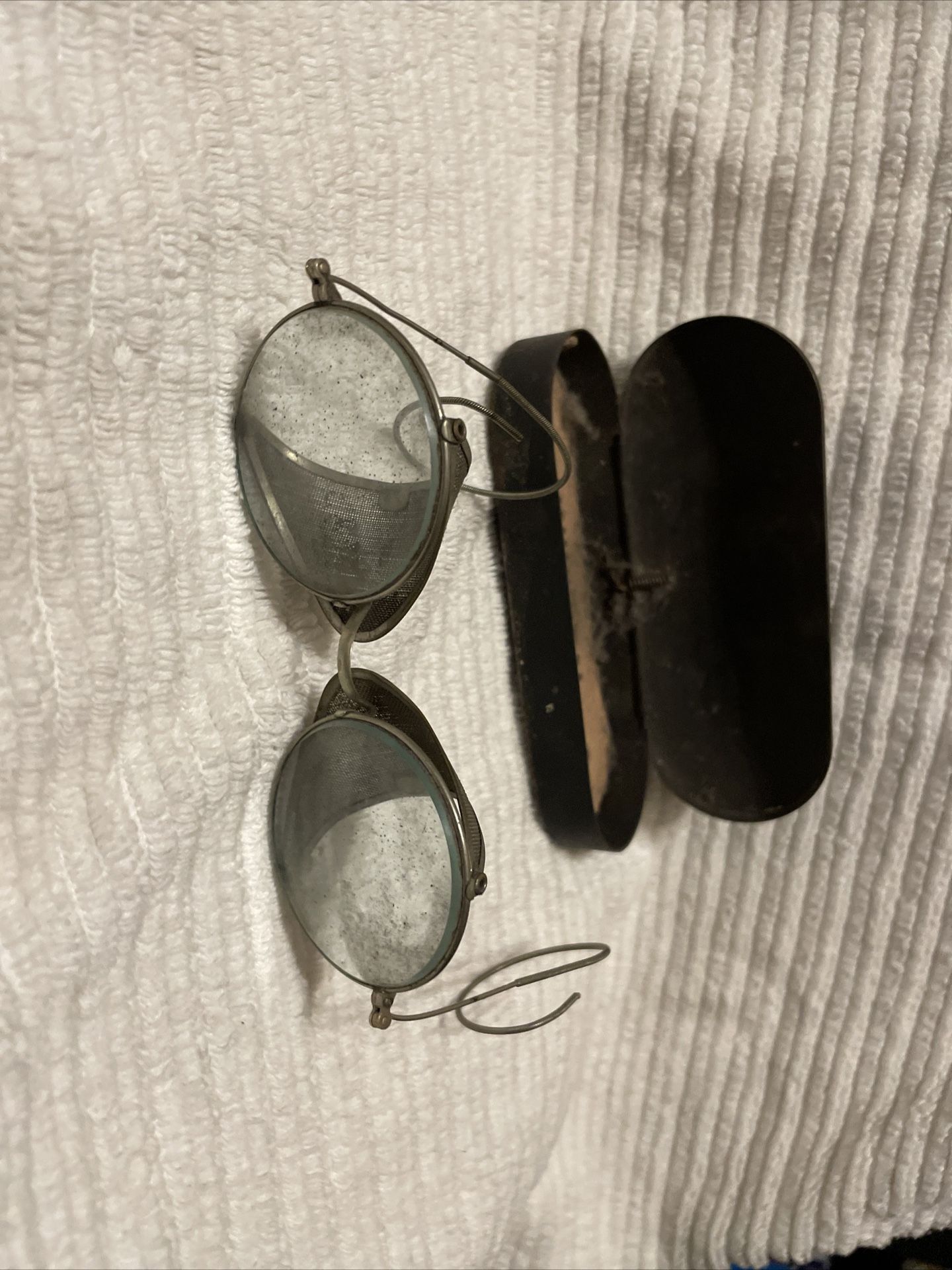 Wilson Goggle Glasses Vtg1912