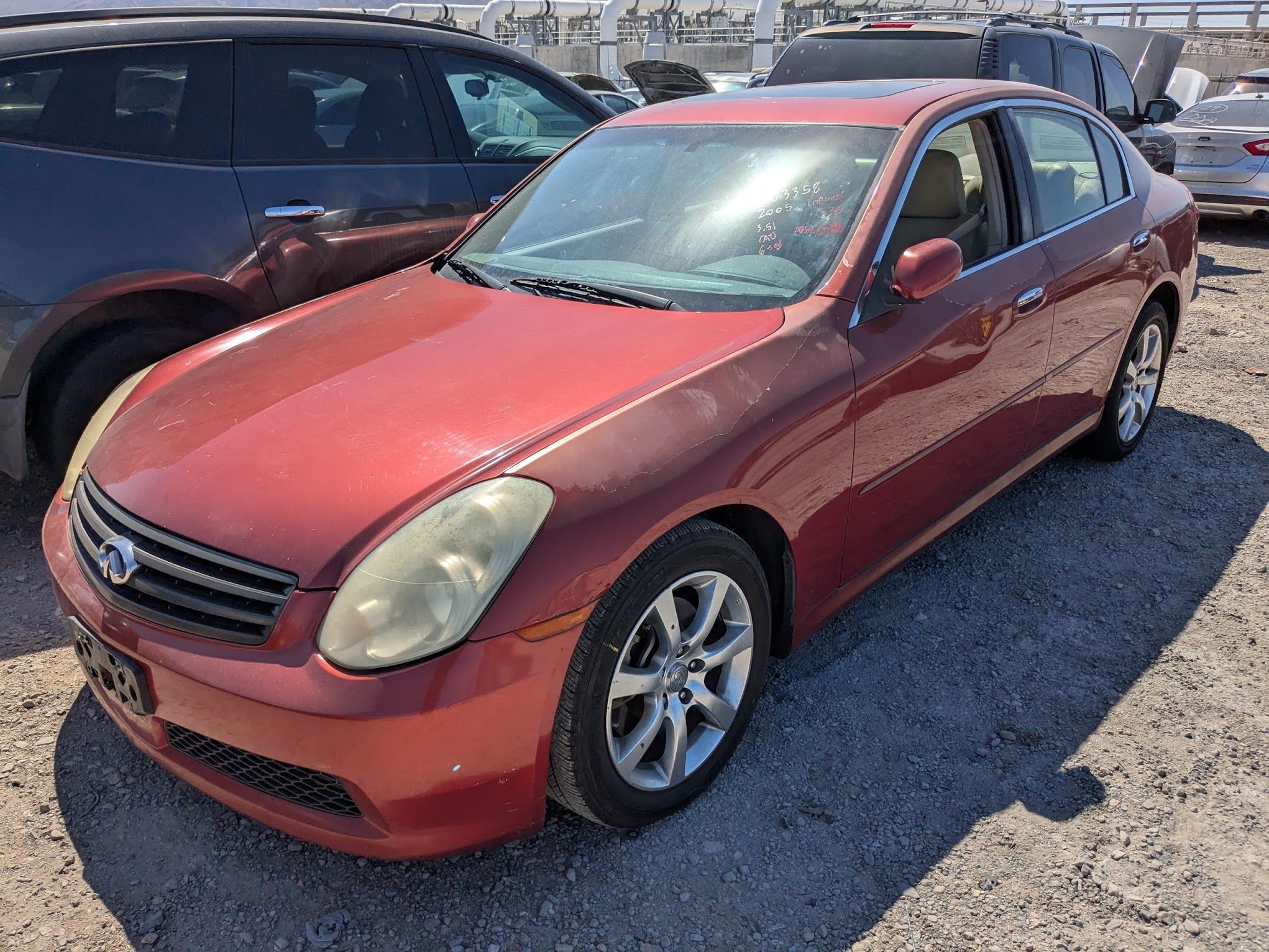 2005 Infiniti G35 PARTS @ U-Pull Auto Parts DD3358