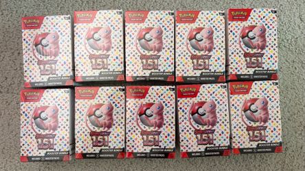 Pokemon 151 Booster Bundle x10