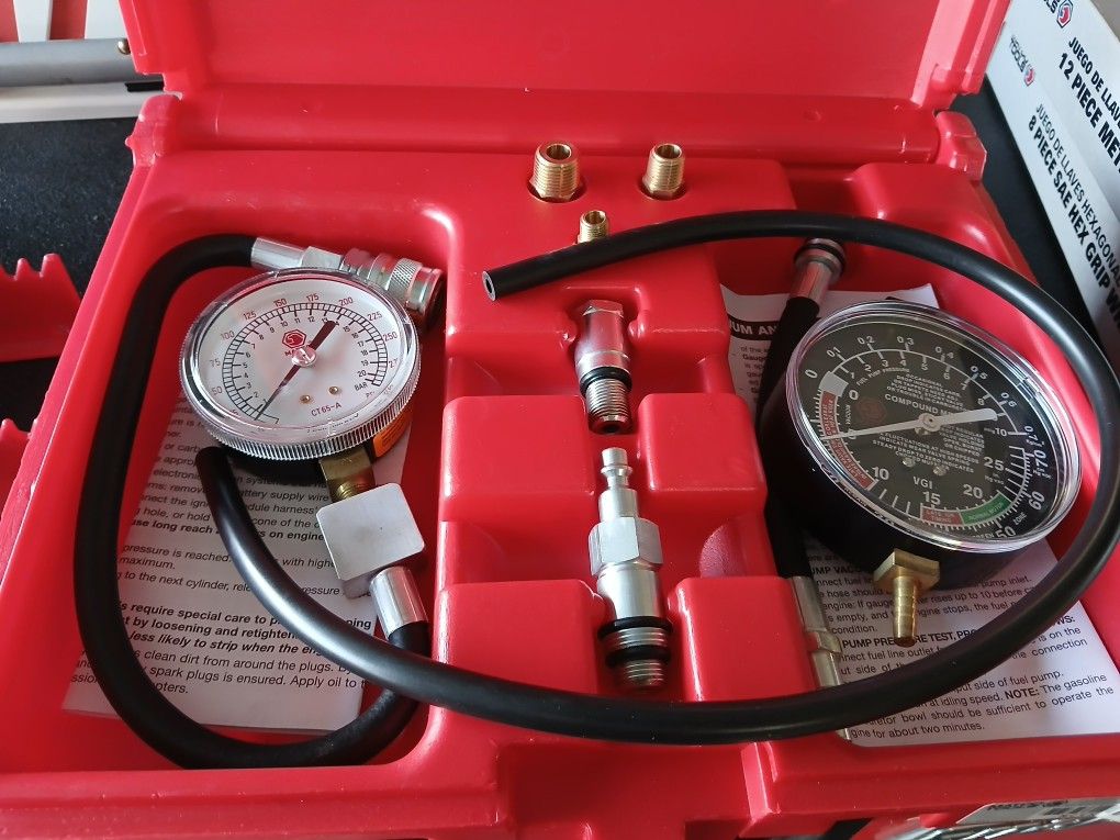 Matco VACUUM. And Fuel Pump And Compression Testers