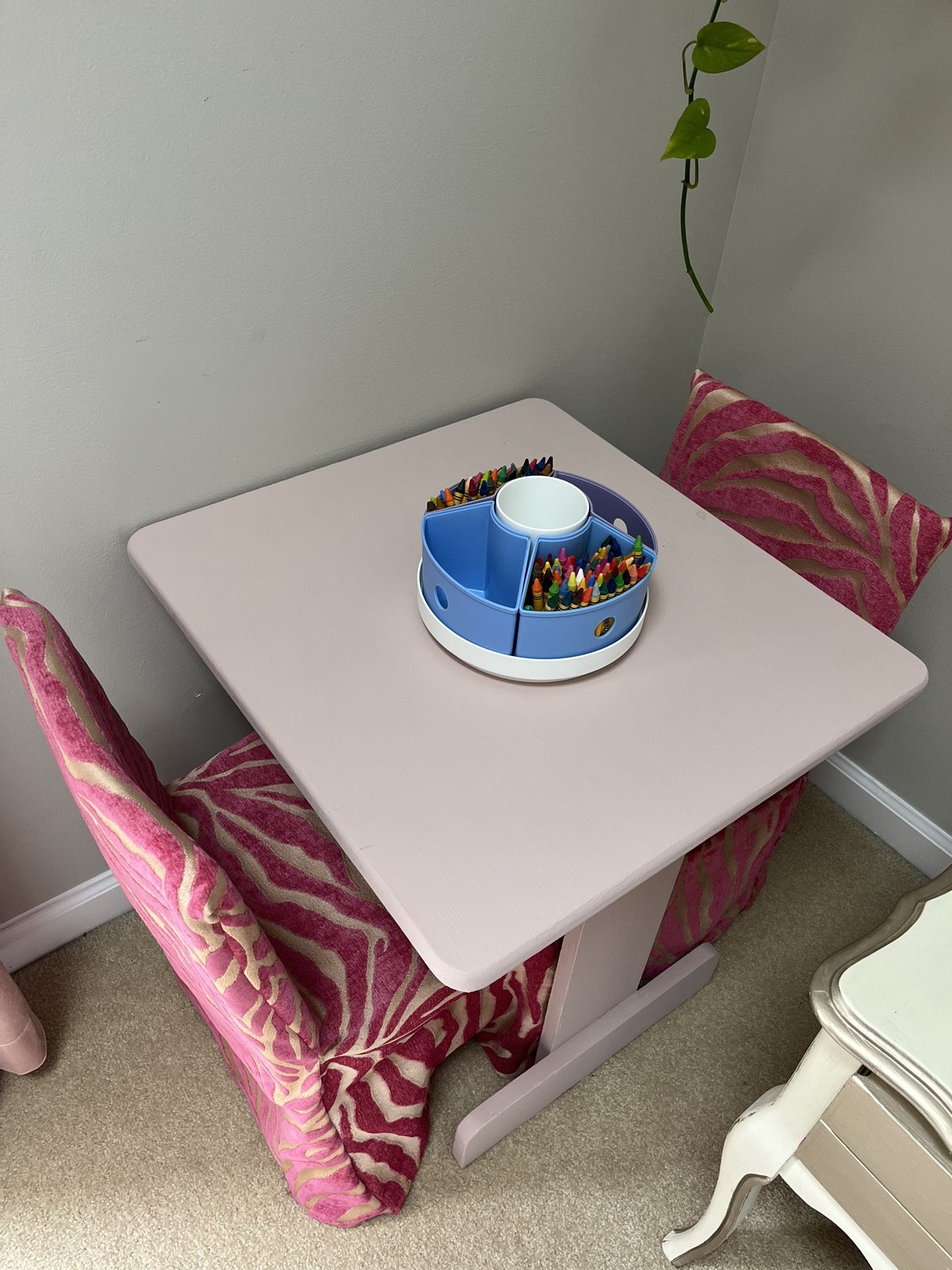 Kids Table And 2 Chairs