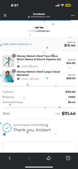 NEMO Cloud Blanket-SOLD OUT-Little Sleepies!