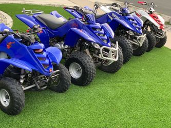 2 Yamaha 80 quads