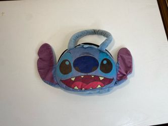 Disney Stitch Shoulder bag plush purse Head Lilo & Stitch Girls